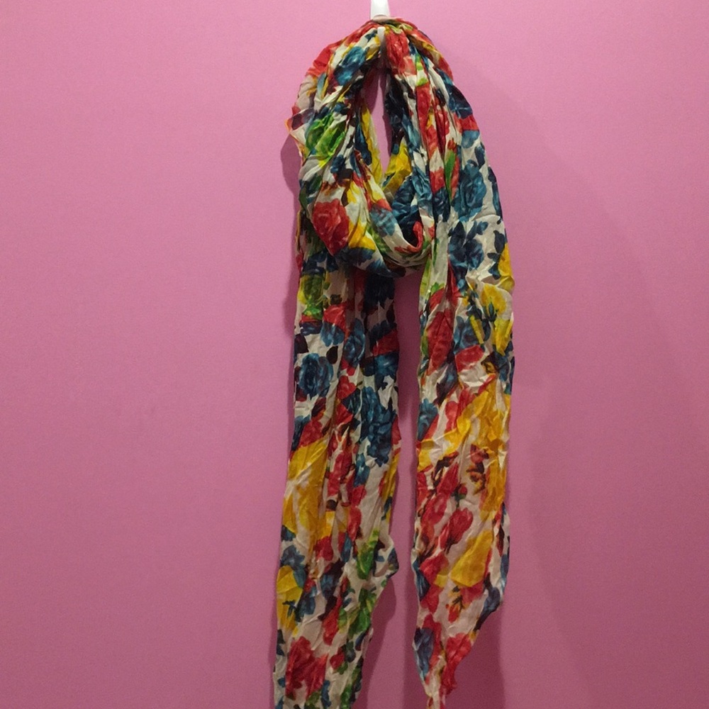 Floral scarf
